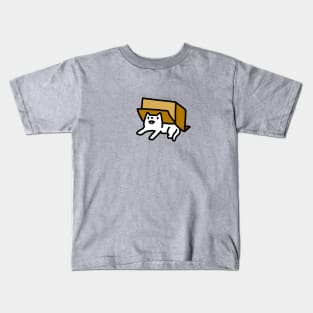 Cat in the Box II Kids T-Shirt